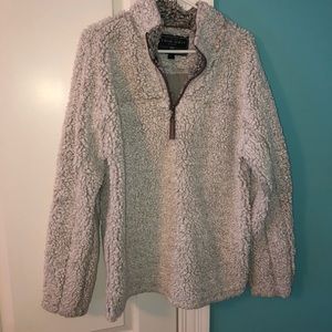 True Grit Fuzzy Quarterzip